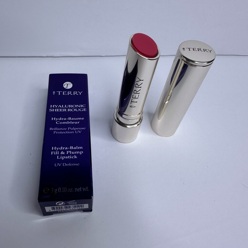 NIB By Terry Hyaluronic Sheer Rouge Hydra Balm Fill & Plump Lipstick 6Party Girl